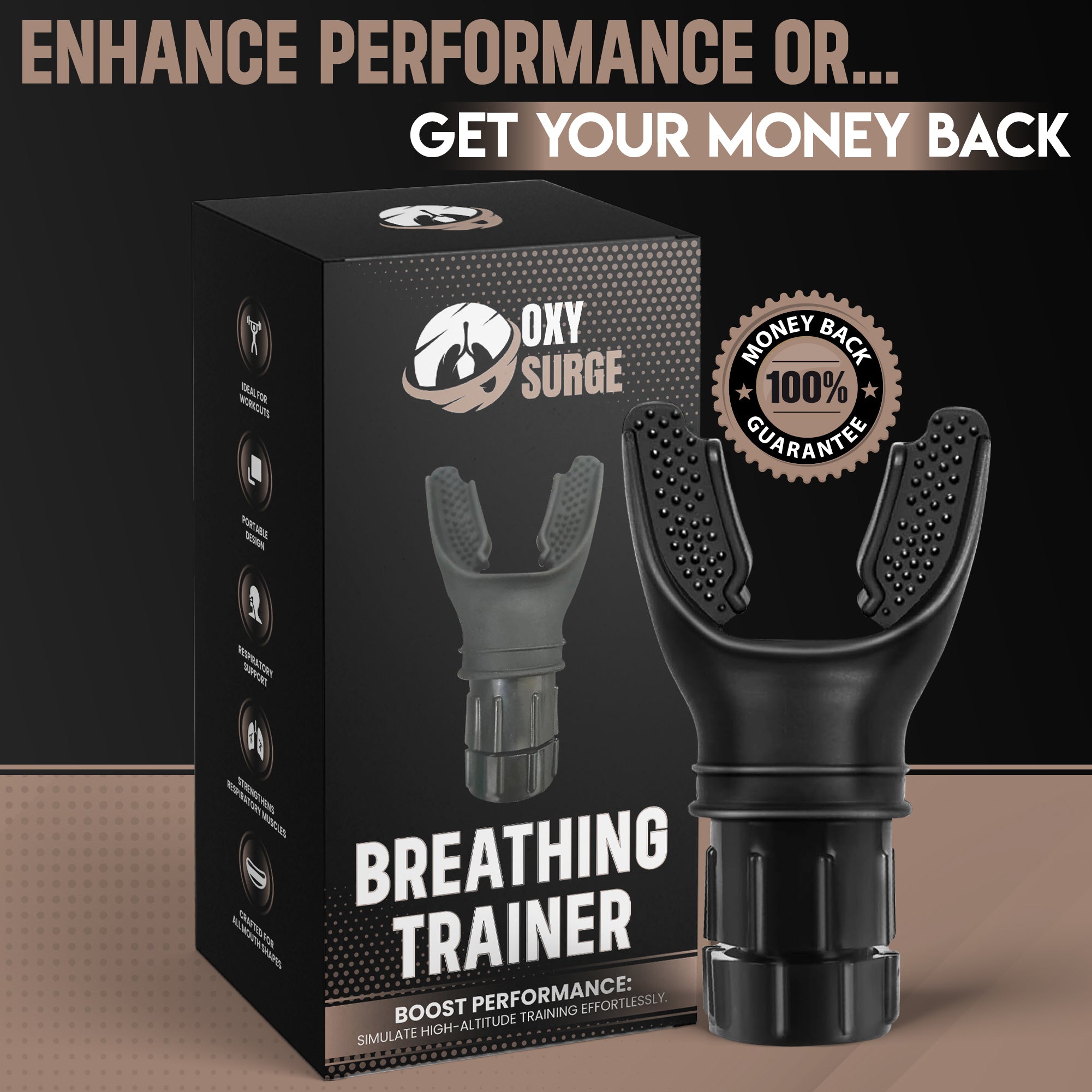 OxySurge™ Viral Breathing Trainer